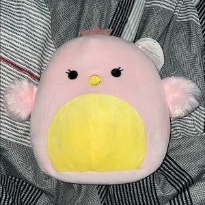 8” Squishmallows Pink Swan